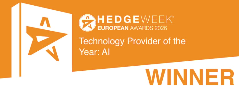 HUB named Technology Provider of the Year : AI at the 2026 Hedgeweek European Awards